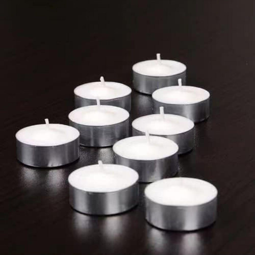 Tea Light Beyaz Mum 16 Adet Romantik Mum 1017157