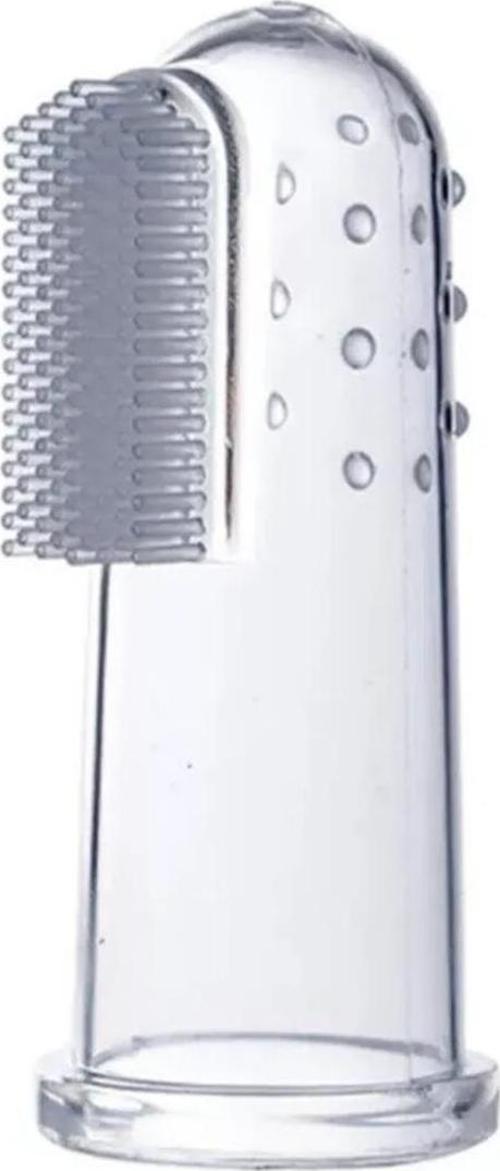 Silikon Bebek Parmak Diş Fırçası - Finger Brush 0-3 Yaş, Silikon Parmak Fırça