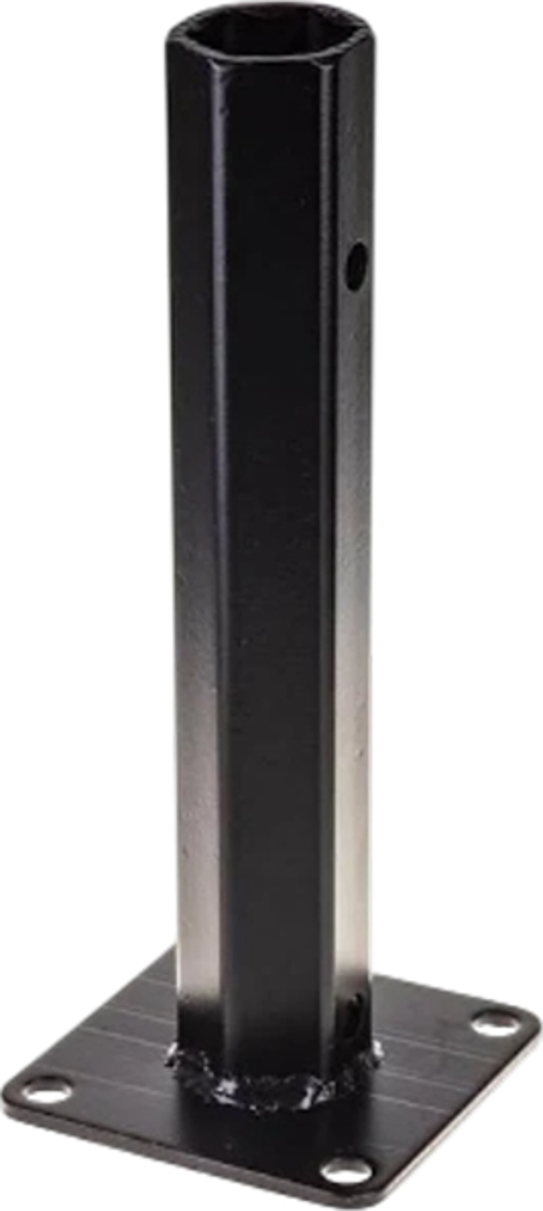 C04 23x250mm Altıgen Siyah Çapa Makinesi Sağ Sol Teker Aks Mili