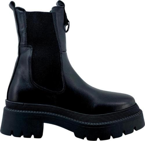 ni 2610460D Hakiki Deri Kadın Bot