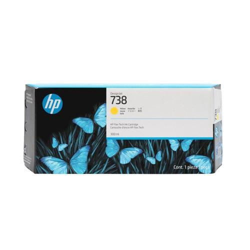 738 Yellow Sarı 300Ml Plotter Kartuşu 676M8A