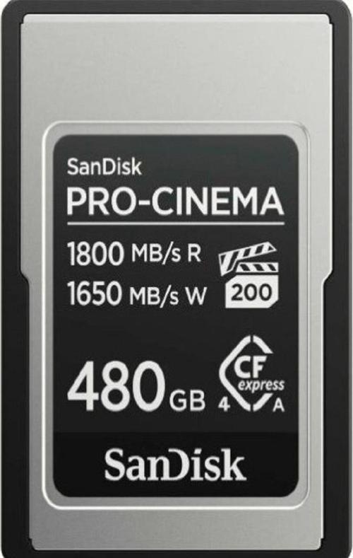 SANDISK 480GB PRO-CINEMA CFexpress Type A Hafıza Kartı