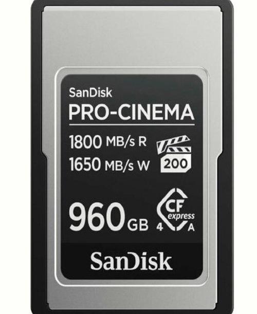 SANDISK 960GB PRO-CINEMA CFexpress Type A Hafıza Kartı
