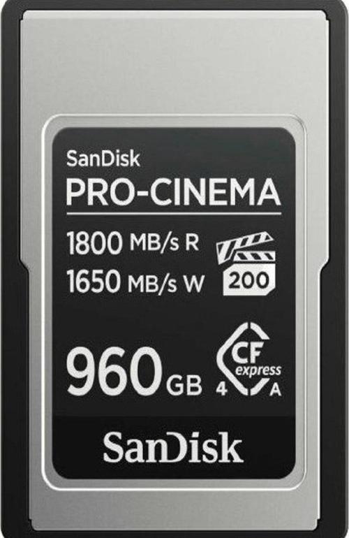 SANDISK 960GB PRO-CINEMA CFexpress Type A Hafıza Kartı