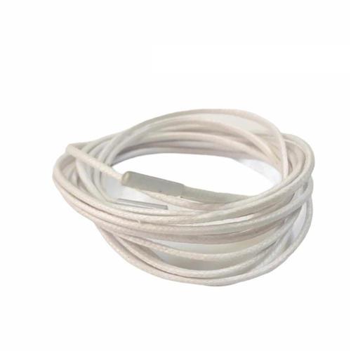 Yuvarlak Mumlu Ayakkabı Bağı 2mm K901 150cm 1 Çift