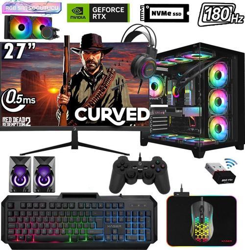 Sword X52 Ryzen 7 5700X 32GB Ram 1TB M.2 NVMe SSD 8GB RTX5060 Sıvı Soğutmalı 27" 180Hz Performans Masaüstü Oyuncu