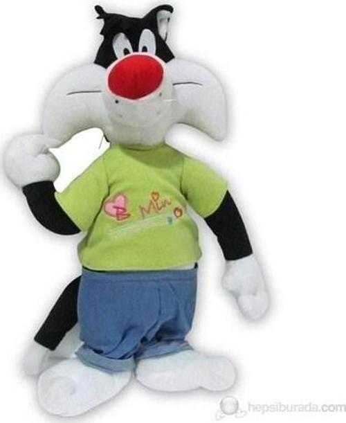 Sylvester 47 cm. T-Shirtlü Pantolonlu Peluş