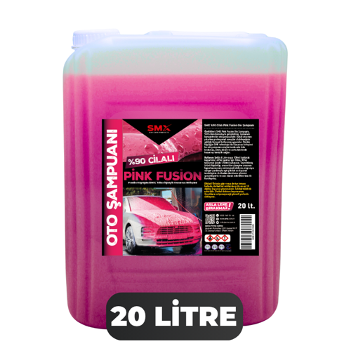 %90 cilalı Pink Fusion Oto Şampuanı 20 LT