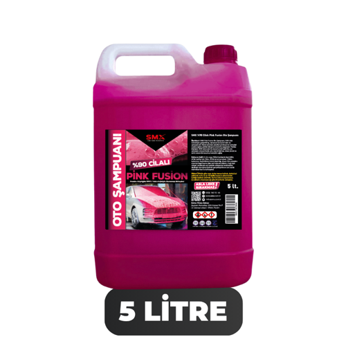%90 cilalı Pink Fusion Oto Şampuanı 5 lt