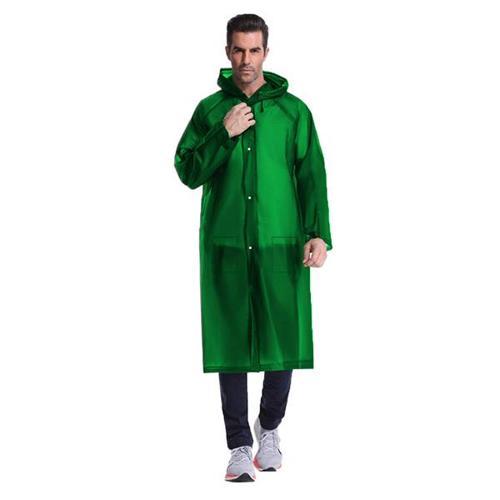 PVC Yeşil Cep Yağmurluk (11011) XL