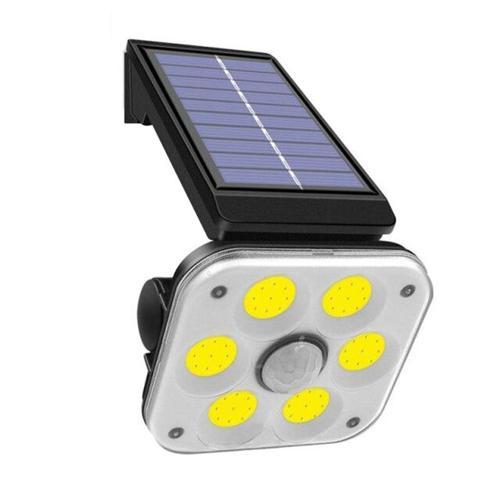 LF-1750A 54 COB LEDLİ 3 MODLU SENSÖRLÜ SOLAR İNDİKSİYON DUVAR LAMBASI (5060)