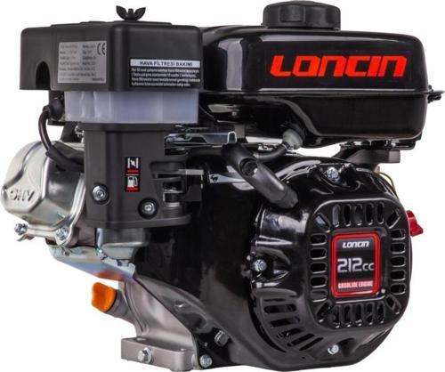 LC170F-A22 EUR5 Benzinli Motor 7HP Çapa Tip Ø20mm