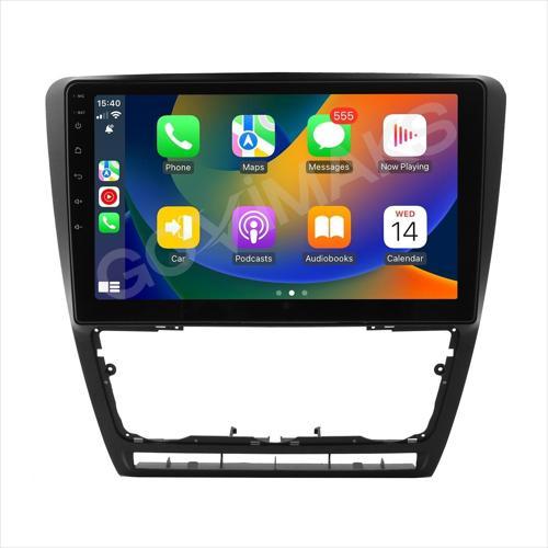 SKODA OCTAVİA 2005-2012 UYUMLU SİYAH 8GB RAM 128GB HAFIZA ANDROID MULTIMEDIA