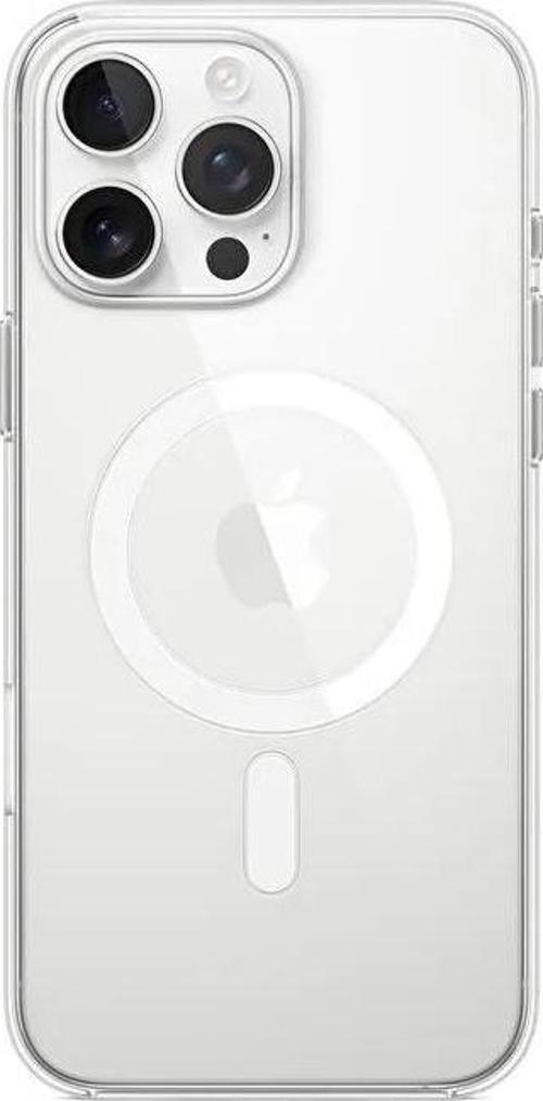 iPhone 16 Pro Max için MagSafe özellikli Şeffaf Kılıf