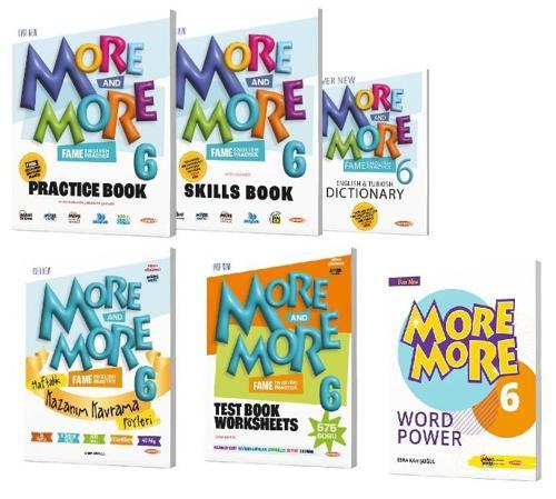 Kurmay Elt 2025 6. Sınıf More More Practice + Test Book + Kazanım Föyleri + Wordpower