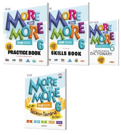 Kurmay Elt 2025 6. Sınıf More More Practice Book + Kazanım Föyleri