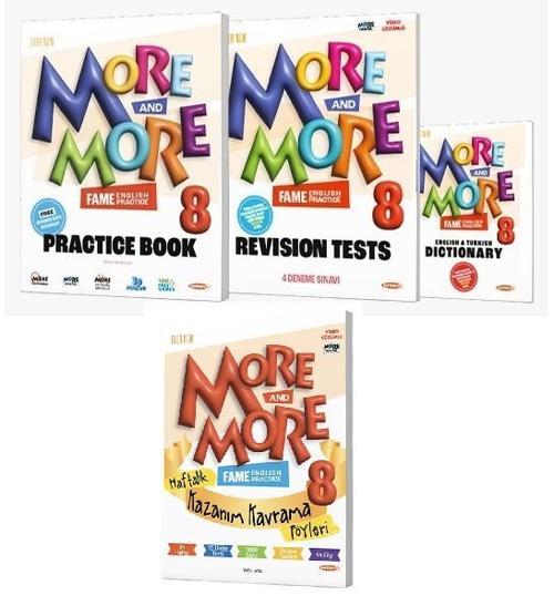Kurmay Elt 2025 8. Sınıf Lgs More More Practice Book + Kazanım Föyleri