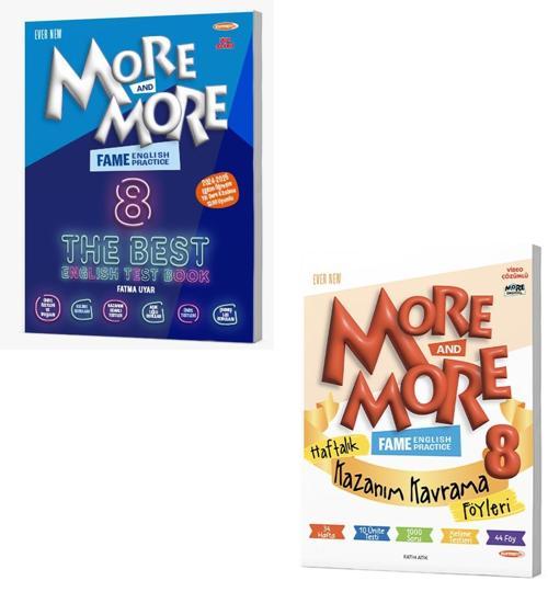 Kurmay Elt 2025 8. Sınıf Lgs More More Test Book + Kazanım Föyleri