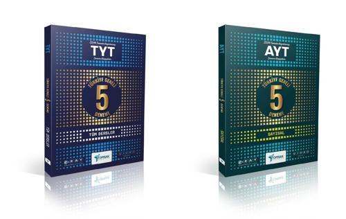 Toprak 2025 Tyt + Ayt Sayısal 5 Genel Deneme Seti 2 Kitap