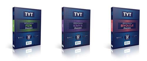 Toprak 2025 Tyt Fizik + Kimya + Biyoloji Deneme Seti 3 Kitap