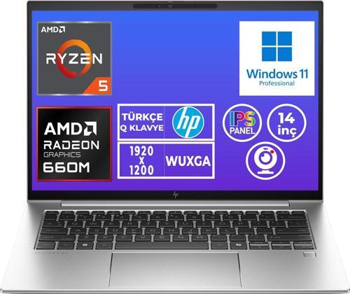 EliteBook 845 G9 Ryzen 5 6600U 64GB 1TB SSD 14" WUXGA W11P Taşınabilir Bilgisayar 5Z5P1EA 010