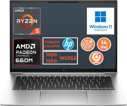 EliteBook 845 G9 Ryzen 5 6600U 32GB 2TB SSD 14" WUXGA W11P Taşınabilir Bilgisayar 5Z6L9EA 014