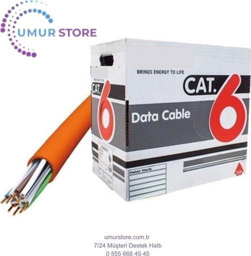 Cat 6 U/utp Lszh 305M Turuncu