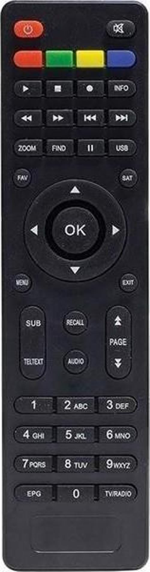 KY-3020 Hd Uydu Alıcısı Kumandası