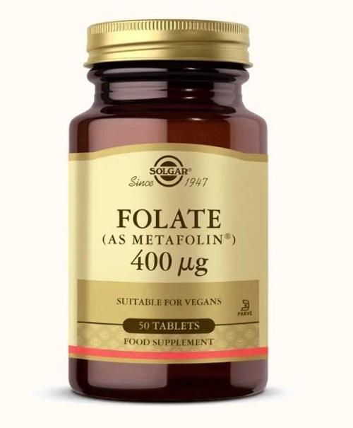 Folate (Metafolin®) 400 Mcg 50 Tablet