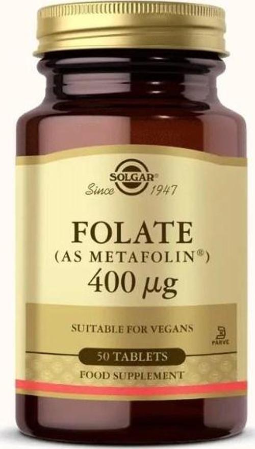 Folate (Metafolin®) 400 Mcg 50 Tablet