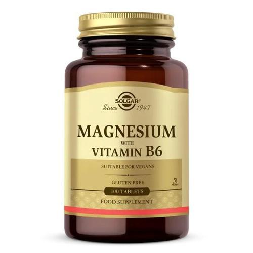 Magnesium with Vitamin B6 100 Tablet