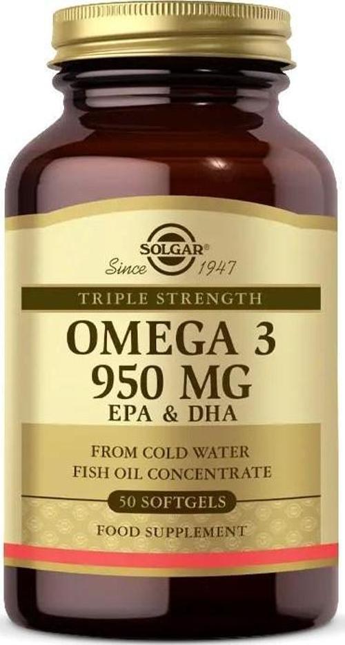 Omega-3 950 Mg 50 Kapsül
