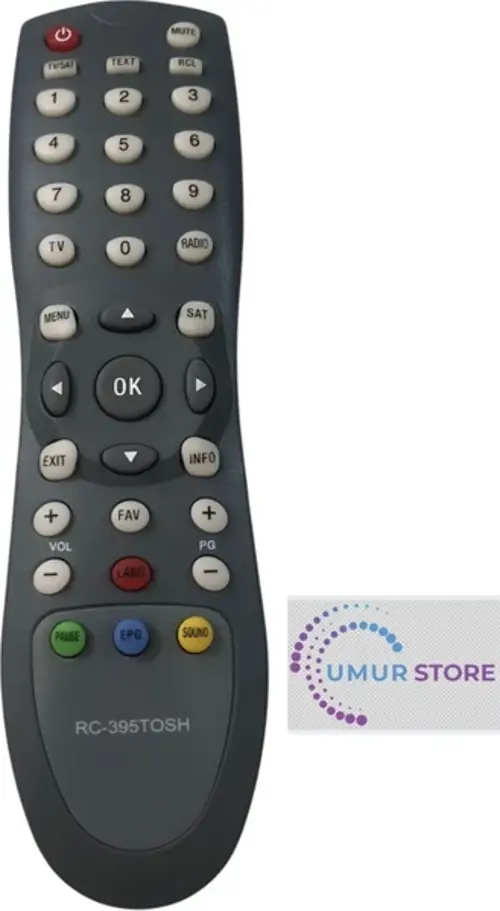 10001-95000-10100-10200 Uydu Alıcı Kumandası