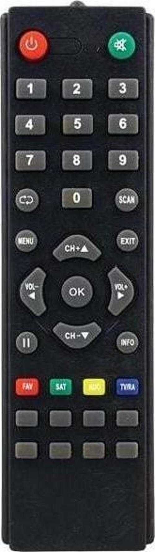 Weko Kr Samux 5000* 16400*CVS 8100 Pauseli Uydu Kumandası