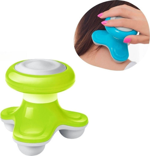 USB Şarjlı Mini Çok Fonksiyonlu Üçgen Şekilli Titreşimli Mini Masaj Aleti