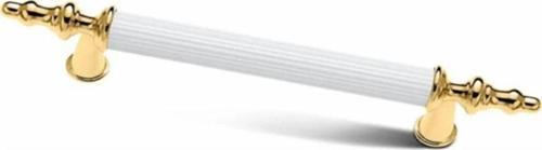 Inci Kombin Lüks Modern Dolap Çekmece Kulpları 160 Mm Beyaz Altın(16 Cm)-Adet Fiyatidir
