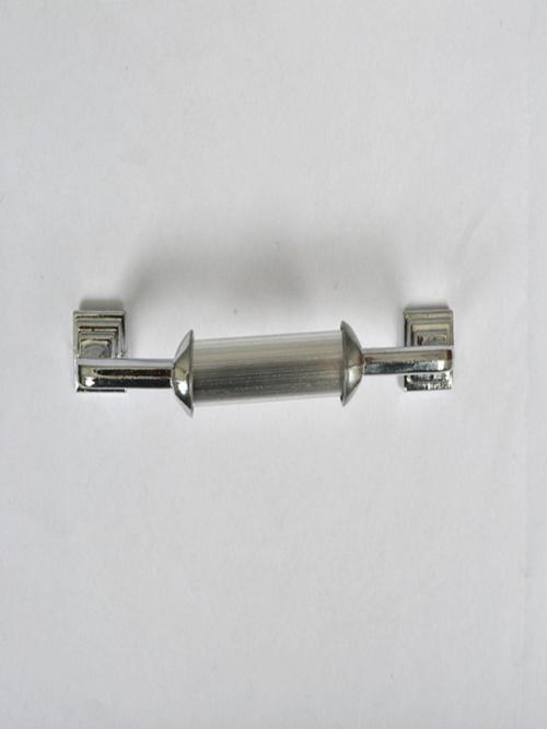 Piramit Ayak Düz Boru Kulp Krom 128 Mm (12.8)-2 Adet
