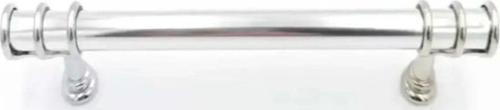 Polimer Boncuk Halka Modern Dolap Çekmece Kulpları (160 Mm ) Krom