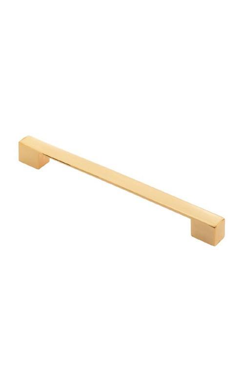Köprü Modern Lüks Mobilya Dolap Çekmece Kulpları 192-224 Mm Altın(19,2Cm-22,4 Cm Çift Ölçü)-2 Adet