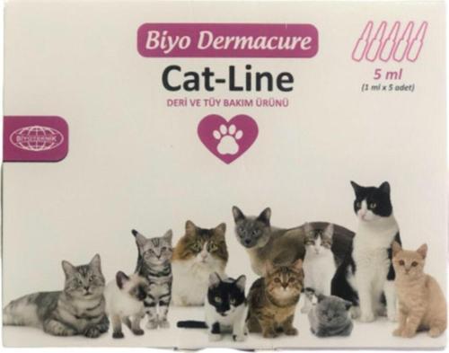 Biyo-Dermacure Cat Line Deri Ve Tüy Bakım Ürünü 5 Ml
