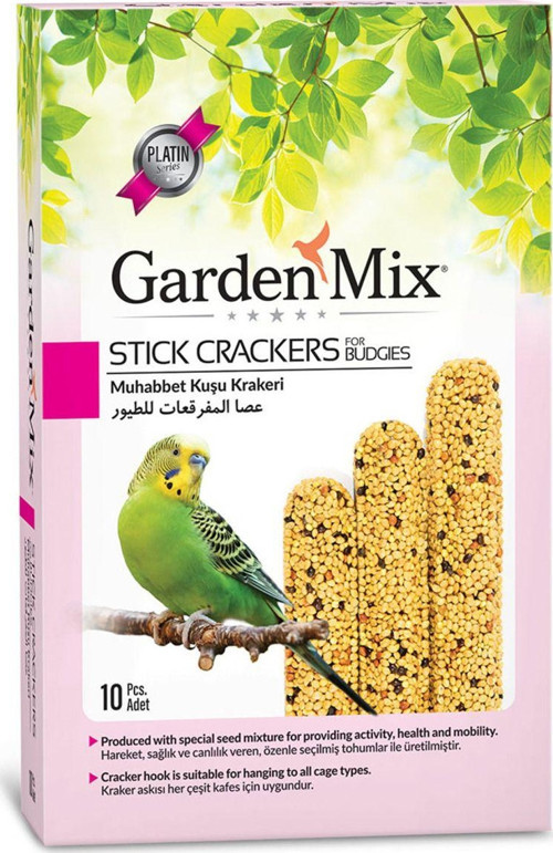 Garden Mix Platin Sade Kuş Krakeri 10Lu