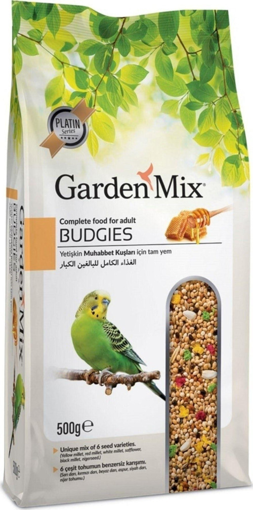 10 Adet 500 Gram Garden Mix Platin Ballı Muhabbet Yemi
