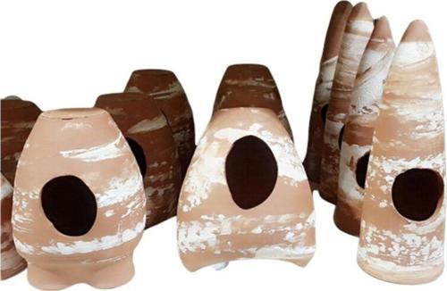 Orta Boy Doğal Küp, 10-12 Cm Akvaryum Dekoru (5 Adet)