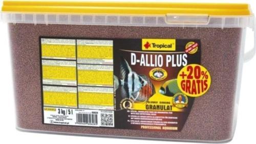 D-Allio Plus Gran 250 Gram Sarımsaklı Granül Balık Yemi