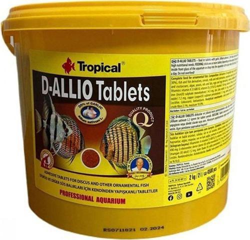 D-Allio Plus %30 Sarımsaklı Tablet Yem 100 Adet