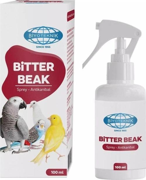 6 Adet Bitter-Beak Kuşlar Için Antikanibal Sprey
