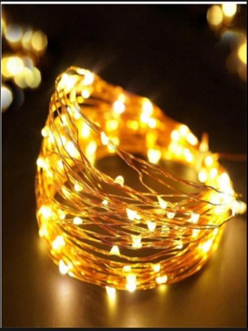 Ledison 10 Metre Pilli Peri Led Işık Dekoratif Led Işık, Günışığı