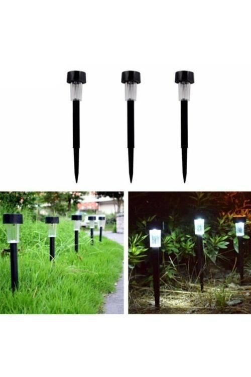 Led Lamp Solar Bahçe Işığı Güneş Enerjili 5'Li Solar Bahçe Lamba 5 Adet Saplamalı Güneş Enerjili Bahçe Lamb