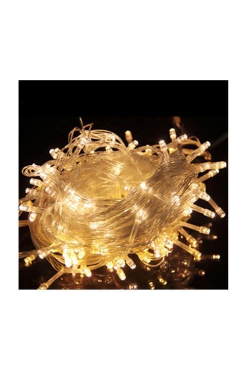 Led Günışığı Renkli Animasyonlu 4 Modlu 100 Mini 10 M Pirinç Ip Işık Fişli Dekor Işık