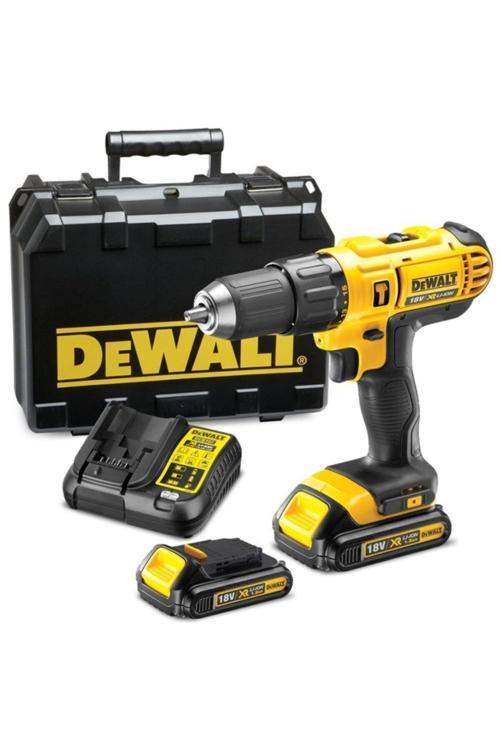 Dewalt Dcd776S2 18V 1.5 Ah Li-İon Çift Akülü Darbeli Matkap Vidalama